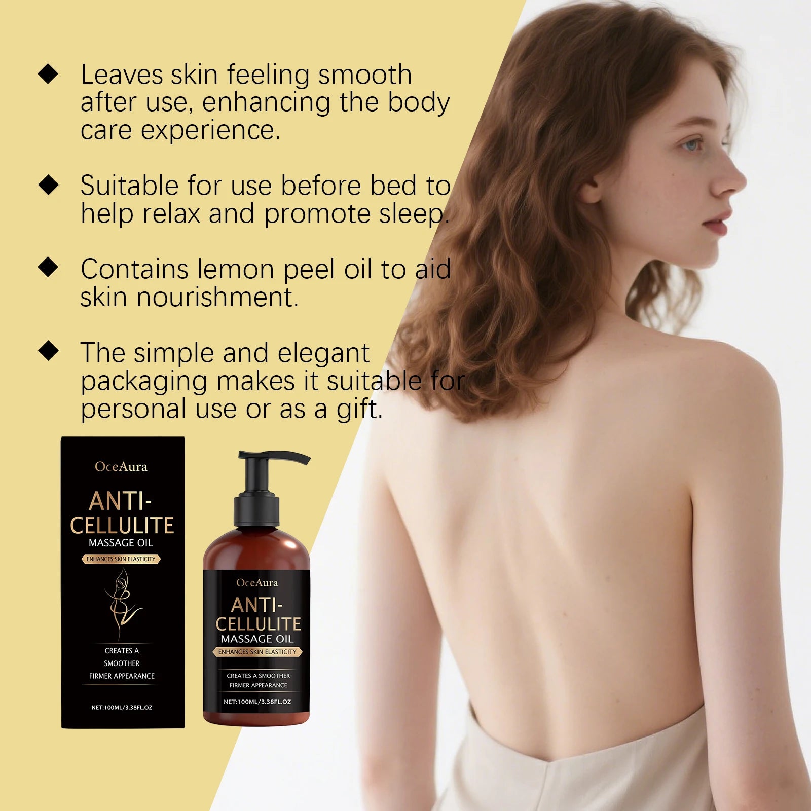 Lemon Grapefruit Body Massage Oil