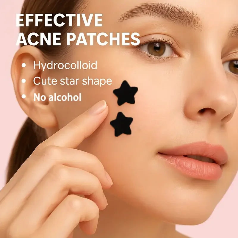 Black Star Pimple Patches (600pc)