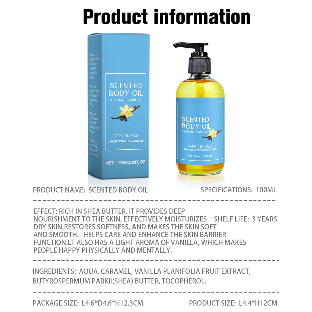 Vanilla Stress Relief Body Oil